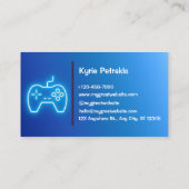 Videospelontwikkelaars Visitekaartje (Achterkant)