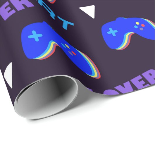 Videospelpatroonspel Cadeaupapier (Rol Hoek)