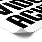 Videospelprestaties Funny Poster (Hoek)