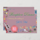 Videospelweduwschap Uitnodiging Briefkaart (Voorkant / Achterkant)