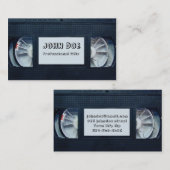 Videotape Visitekaartje (Voorkant / Achterkant)