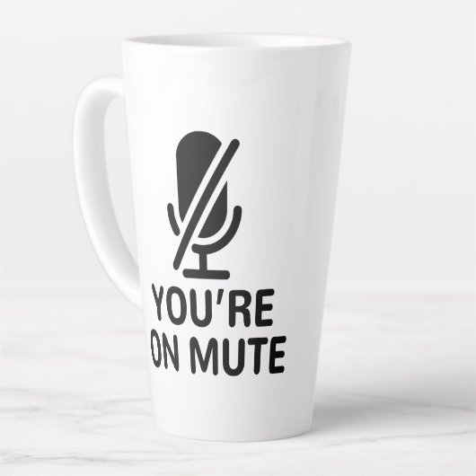 VideoVraag, bent u op stomme Latte Mok (Linkerhoek)