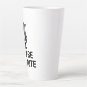 VideoVraag, bent u op stomme Latte Mok (Voorkant)