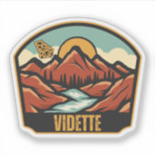 Vidette, Georgia Sticker (Voorkant)