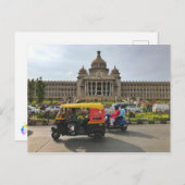 Vidhana Soudha, Bengaluru, Karnataka, India Briefkaart (Voorkant / Achterkant)
