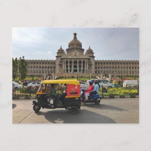 Vidhana Soudha, Bengaluru, Karnataka, India Briefkaart (Voorkant)