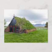 Vidimyri Turf Church in het noorden van IJsland Briefkaart (Voorkant)