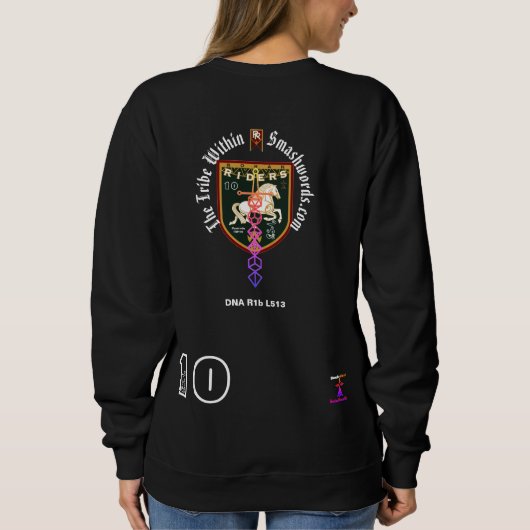 Vie B. Warrior BESTE sweatshirt (Achterkant)