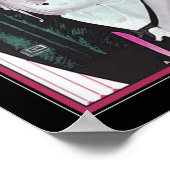 Vie Parisienne Art Deco Smoke Rings Poster (Hoek)