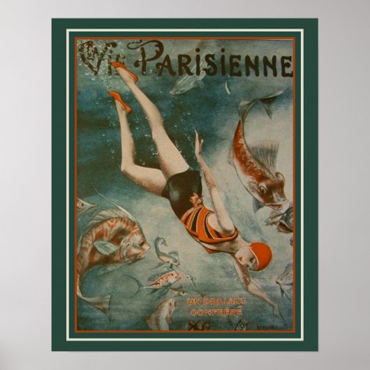 Vie Parisienne Deco 1920 Poster (Voorkant)