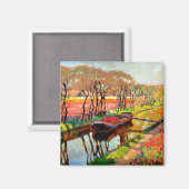 Viegers - Een Fatboot in de Nederlandse Bulb Field Magneet (Voorkant / Achterkant)