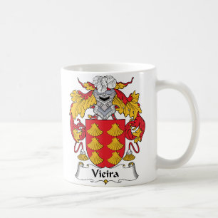 Vieira Family Crest Koffiemok