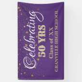 Viel 50 jaar! DOUANE-klasse reünie banner (Verticaal)