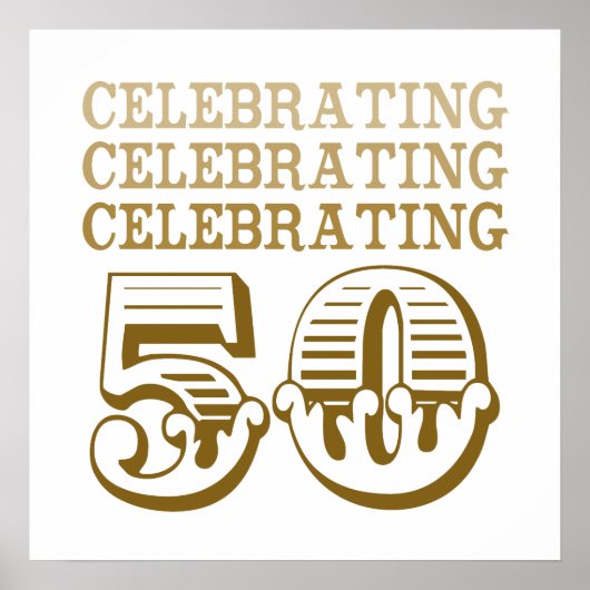 Viel 50! (Partij van de verjaardag) Poster (Voorkant)