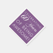 Viel 60 jaar Geweldige luiers aan Servet (Hoek)