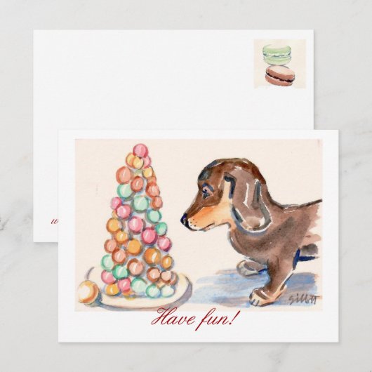 Viel! Briefkaart (Voorkant / Achterkant)