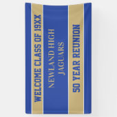 Viel! CUSTOM Class Reunion Banner (Verticaal)