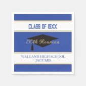 Viel! CUSTOM Class Reunion Napkins Servet (Voorkant)