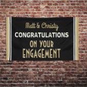 Viel! Custom Engagment party Spandoek