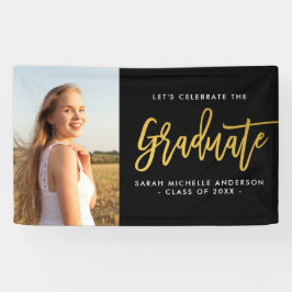 Viel de Afstuderen Fotopartij Spandoek