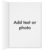 Viel de Amerikaanse Vlag Stars Holiday Kaart (Binnen (Rechts))