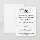 Viel de Couple - 3x5 Uitnodiging van de Shower (Voorkant / Achterkant)