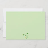 Viel de dag van St. Patrick met ons!" Partij Invit Kaart (Achterkant)