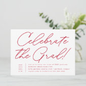 Viel de Graduation Party van het Manuscript van he Kaart (Staand voorkant)