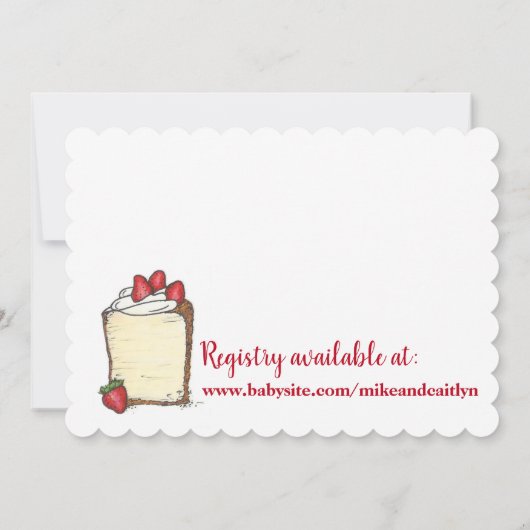 Viel de kleine engel-voedselbak nieuwe babydouche  kaart (Achterkant)