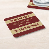 Viel! DOUANE-klassereünie Kartonnen Onderzetters (Schuin)