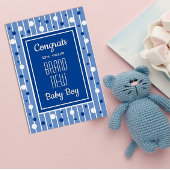 Viel! Gefeliciteerd met New Baby Boy