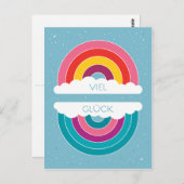 Viel Glück Briefkaart (Voorkant / Achterkant)