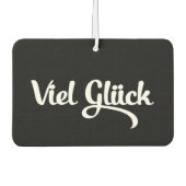 Viel Glück | Veel succes in het Duits Luchtverfrisser (Voorkant)
