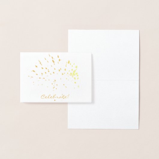 Viel! Gold Foil Mini Kaart (Display)