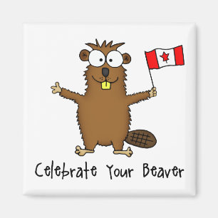 Viel je Beaver Magnet