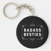 Viel je beste vrienden - Girl Gang Besties Sleutelhanger (Voorkant)