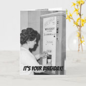 Viel je geboortedag op je manier  foto kaart (Gele Bloem)