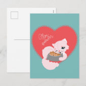 Viel je liefde feestdagenkaart (Voorkant / Achterkant)