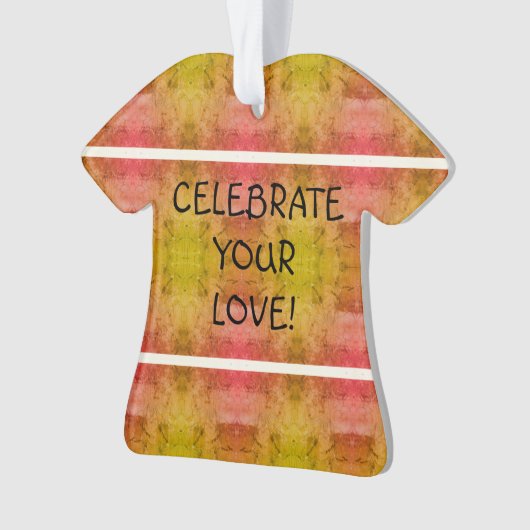 Viel je liefde! ornament (voorkant)