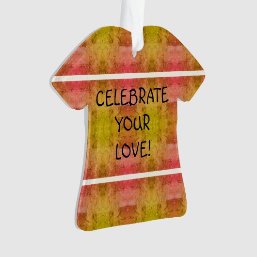 Viel je liefde! ornament (voorkant)