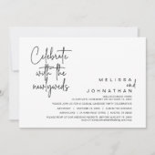 Viel met de newlyweds, bruiloft in kaart (Voorkant)