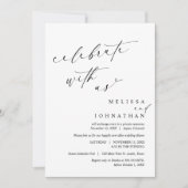 Viel met de newlyweds, weddenschap kaart (Voorkant)