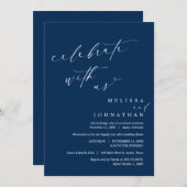 Viel met de newlyweds, weddenschap kaart (Voorkant / Achterkant)