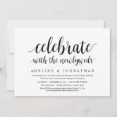 Viel met de Passen getrouwd, bruiloft Elopement Kaart (Voorkant)