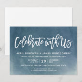 Viel met de Typografie Weddenschap van Us Brush Kaart (Voorkant / Achterkant)