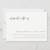 Viel met het Kern van de repetitie van het Manuscr Bedankkaart (Voorkant)