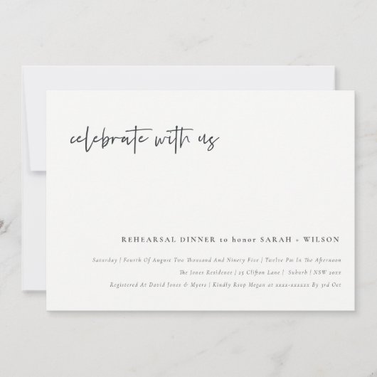 Viel met het Kern van de repetitie van het Manuscr Bedankkaart (Voorkant)