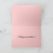 Viel met ons! Antiek Rozen-uitnodigingskaart (Binnen)