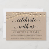 Viel met ons, bruiloft, Kraft Kaart (Voorkant)