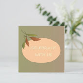 Viel met ons >Rendy Kaart voor uitnodigingen (Staand voorkant)